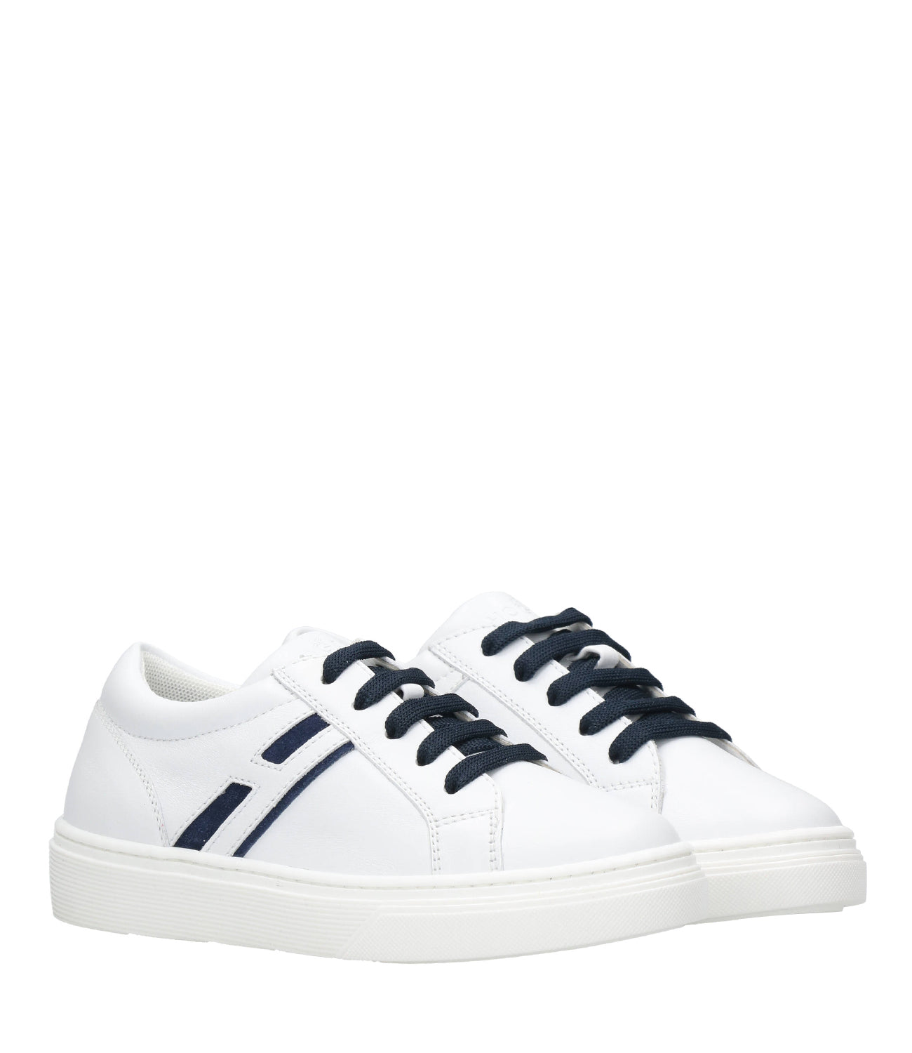 Hogan Junior | Sneakers H365 Bianca e Blu