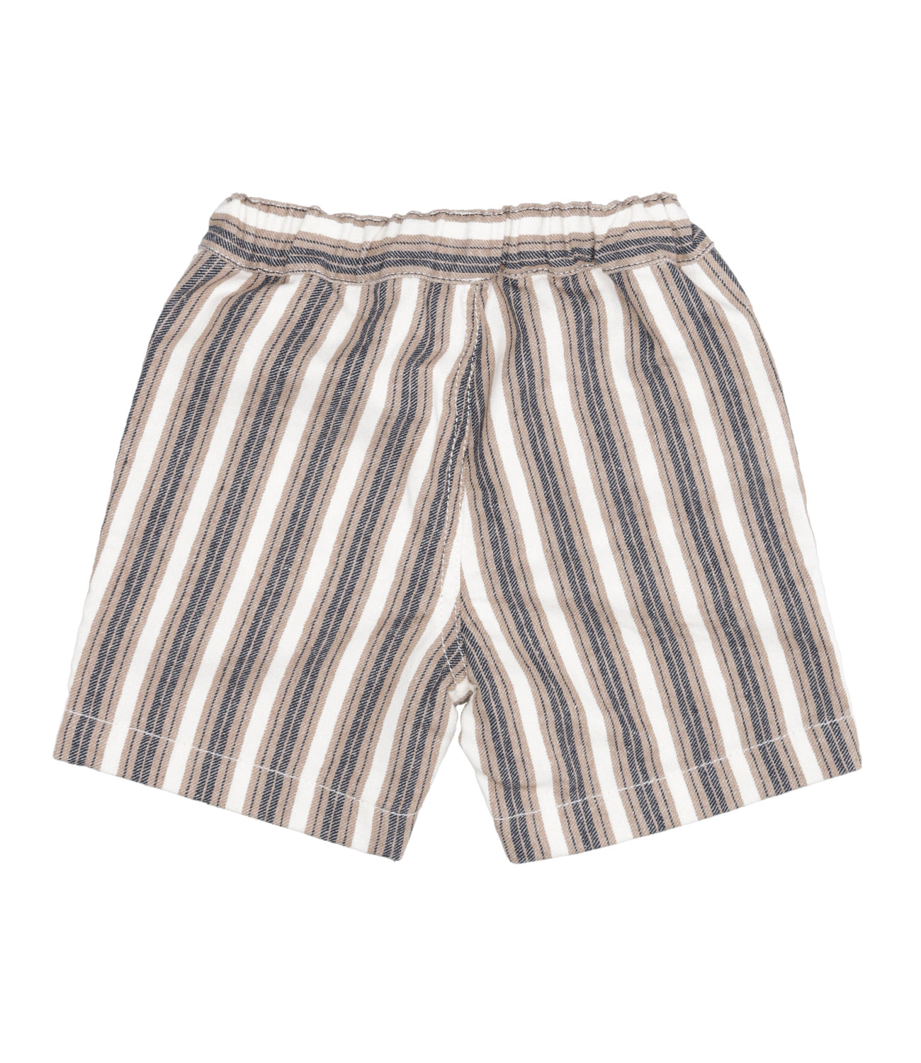 The Owl | Blue and Beige Bermuda Shorts