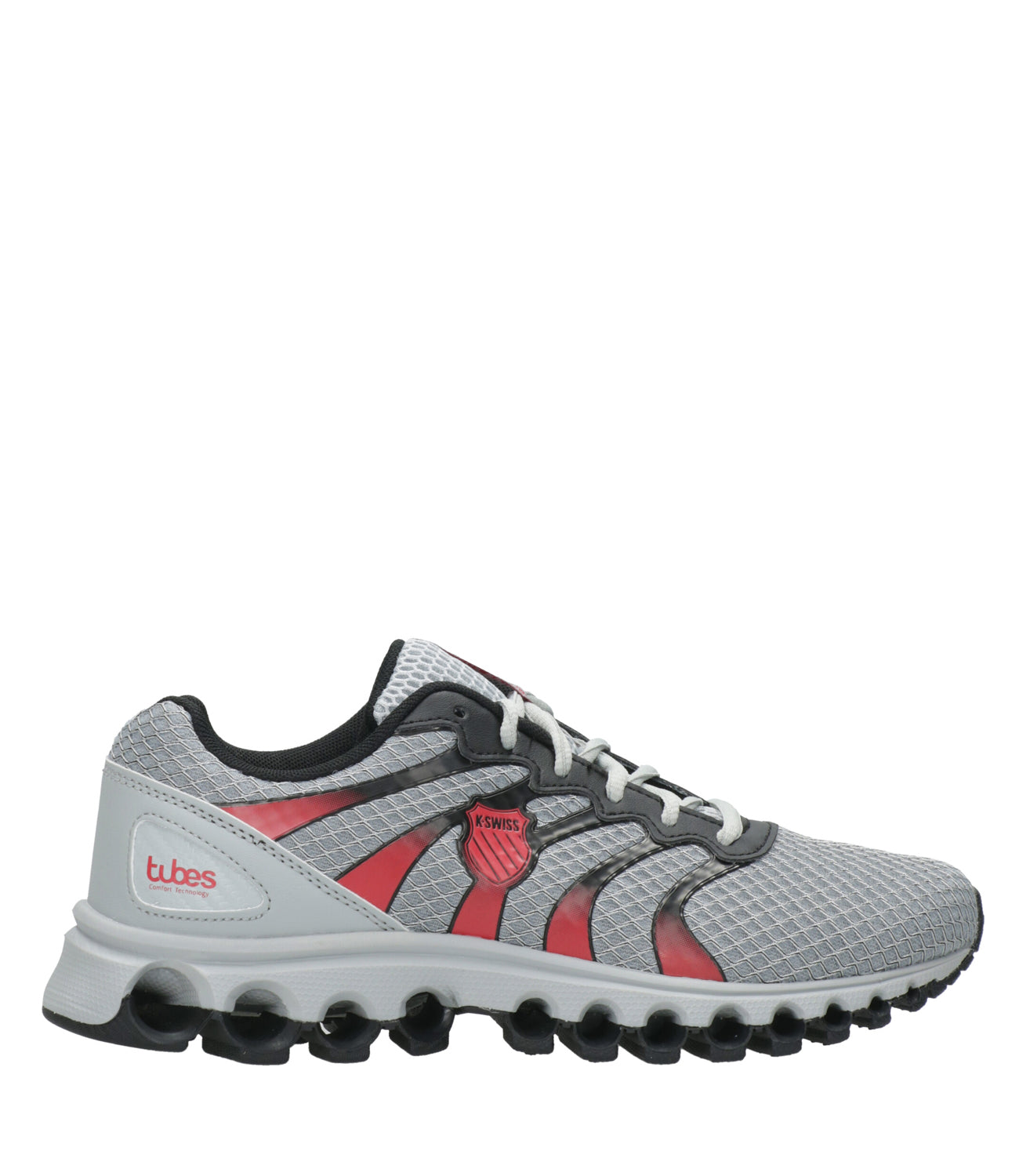 K-Swiss | Sneakers Tubes 200 Grigio, Nero e Rosso