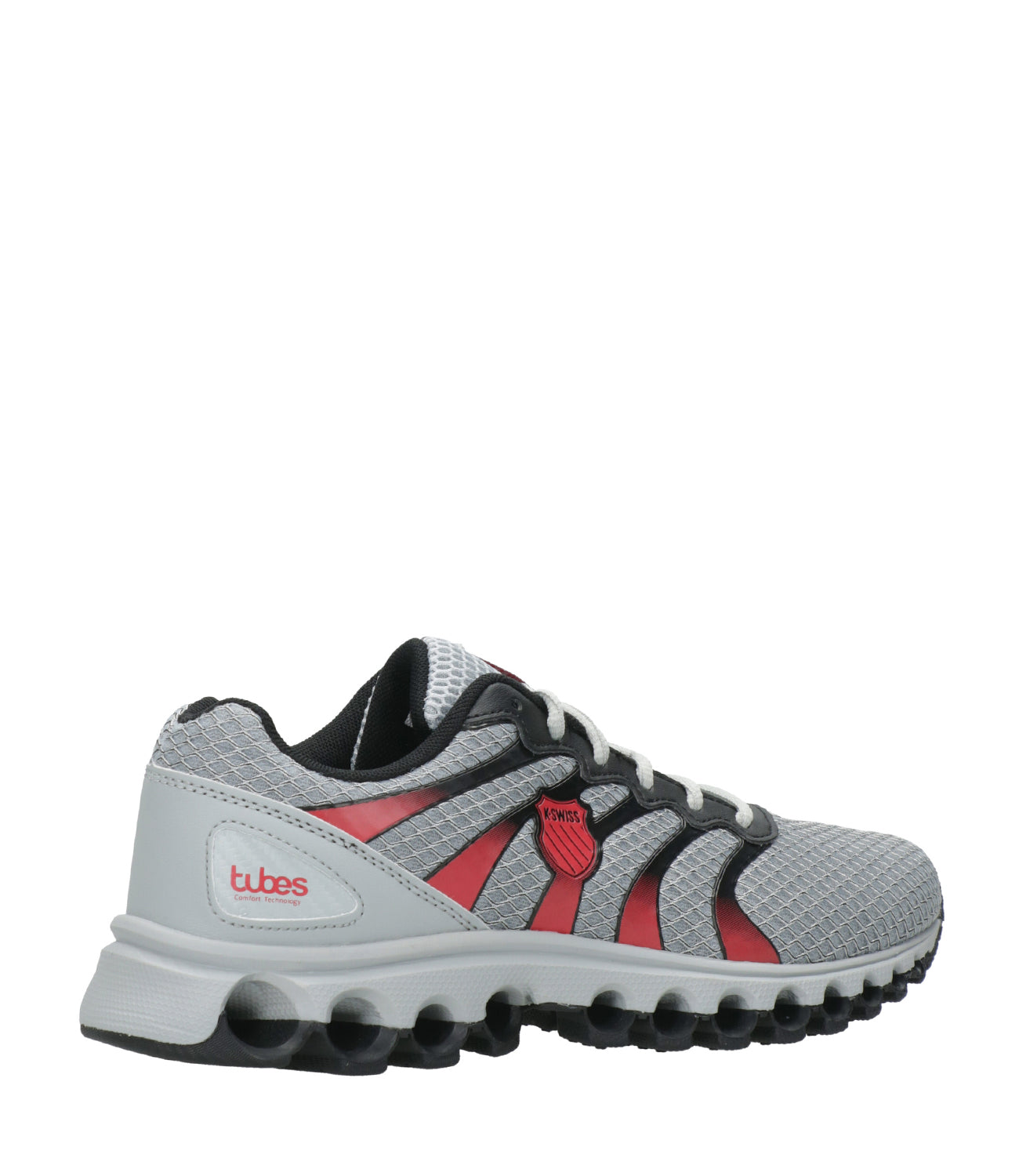 K-Swiss | Sneakers Tubes 200 Grigio, Nero e Rosso