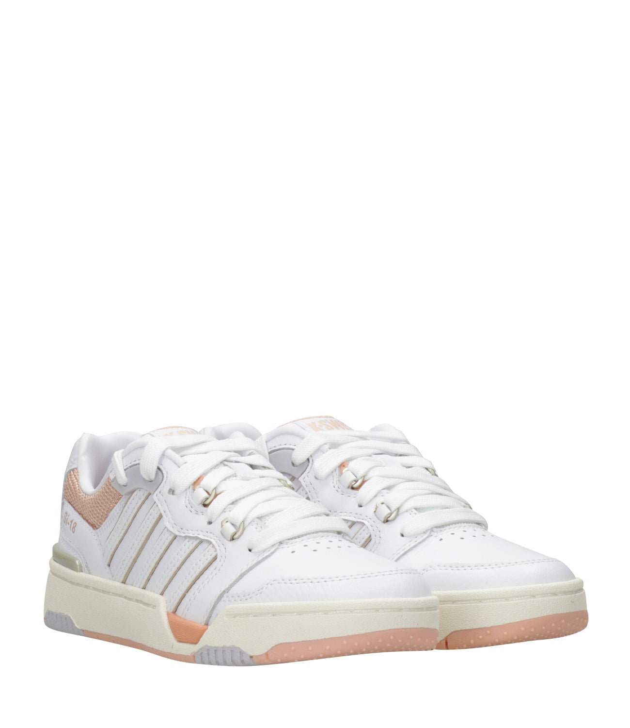 K-Swiss | Sneakers SI-18 Rival Bianco e Albicocca