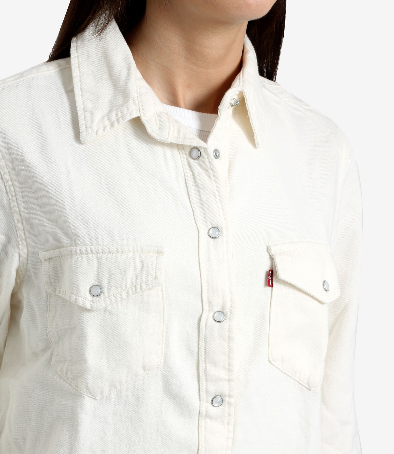 Levis | Camicia Essential Western Bianco