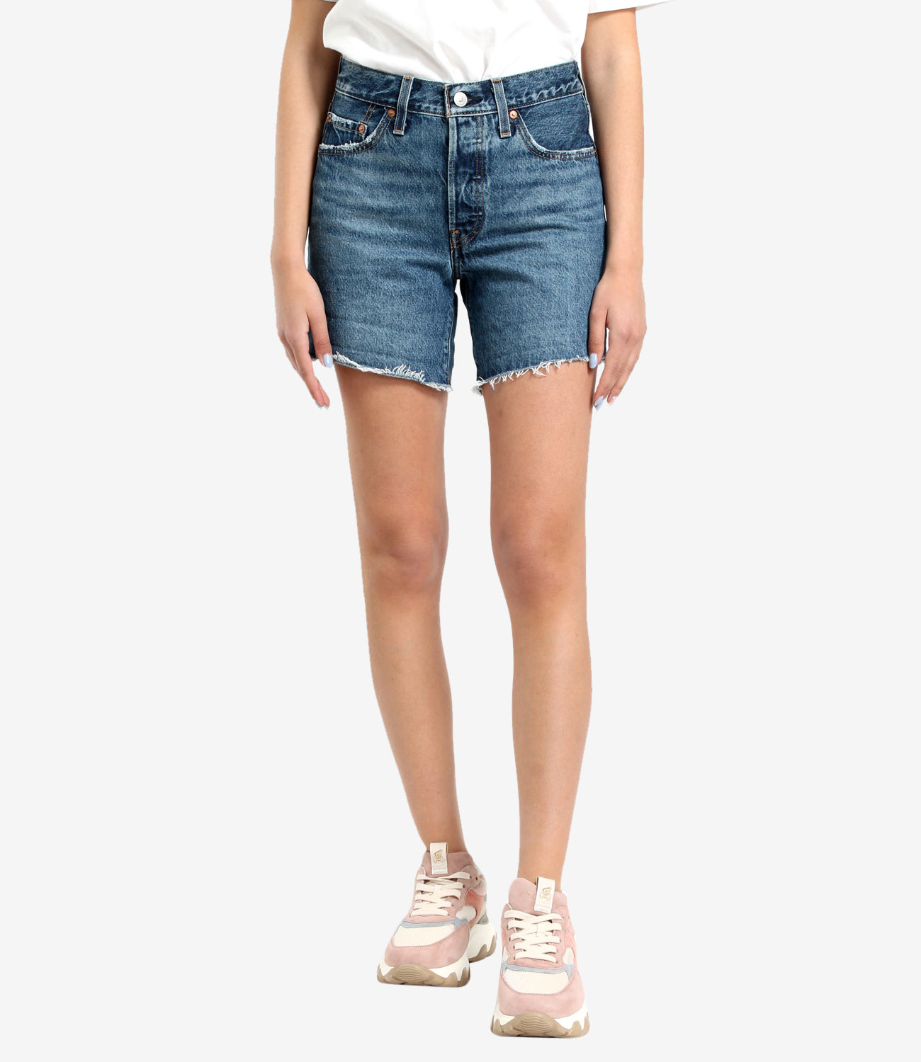 Levis | Shorts 501 Rolled Short Orinda Troy Denim medio