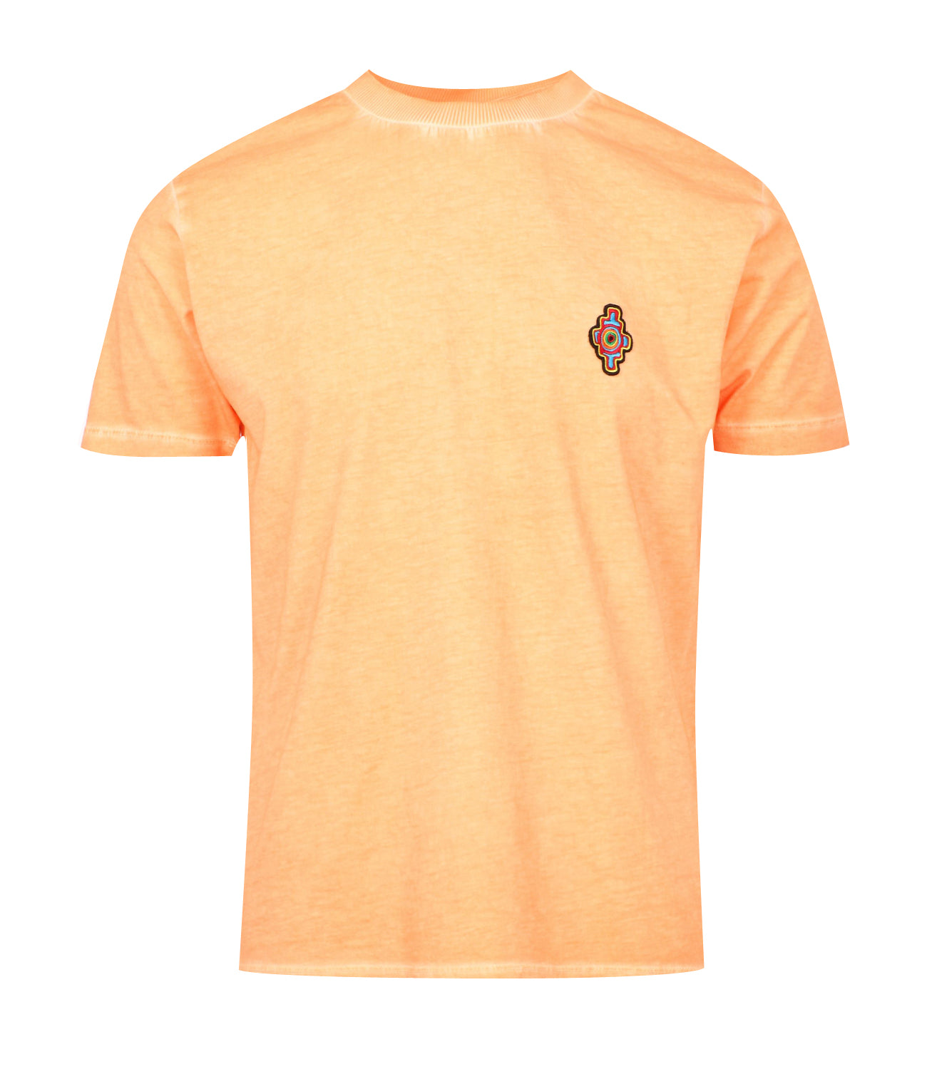 Marcelo Burlon | T-Shirt Sunset Cross Arancio e Rosso