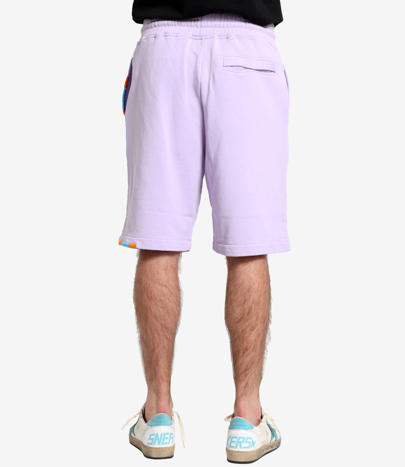 Marcelo Burlon | Lilac and Orange Sport Bermuda Shorts