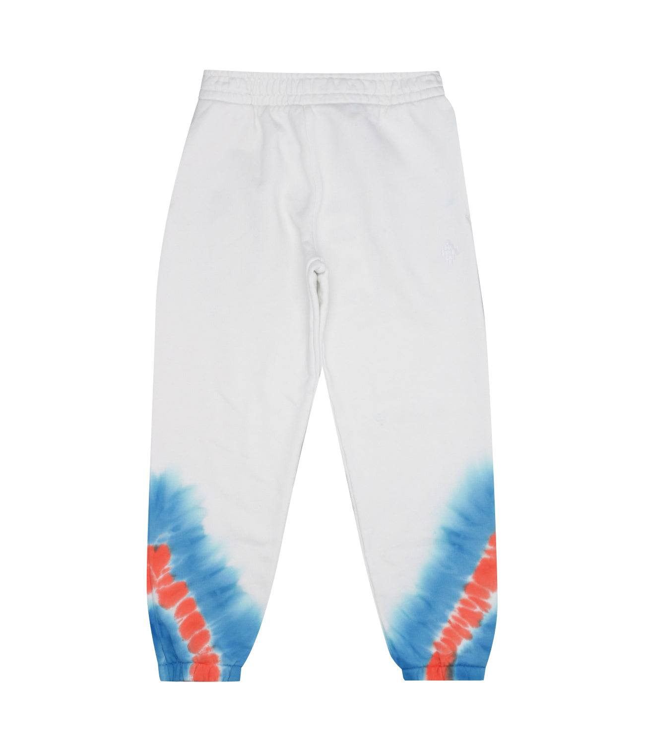 Marcelo Burlon Kids | Pantalone Sportivo Tie&Dye Bianco e Grigio chiaro