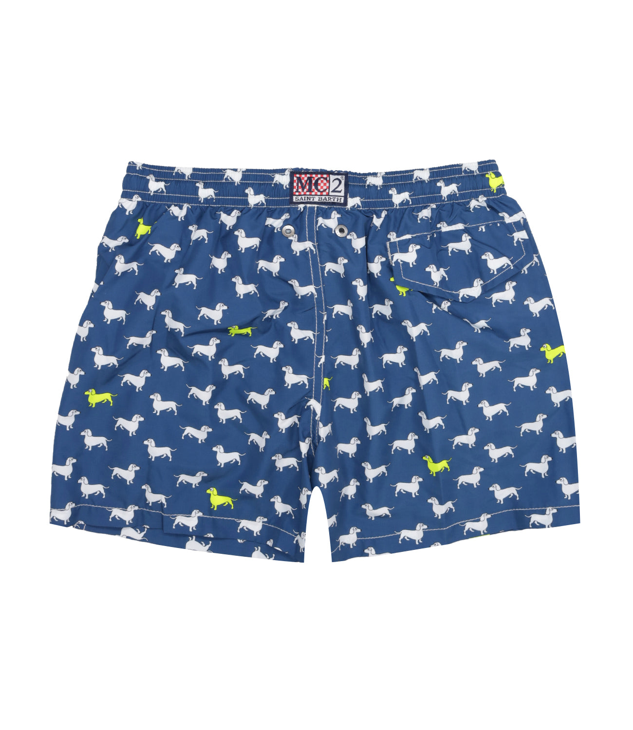 MC2 Saint Barth | Costume Boxer Blu e Bianco