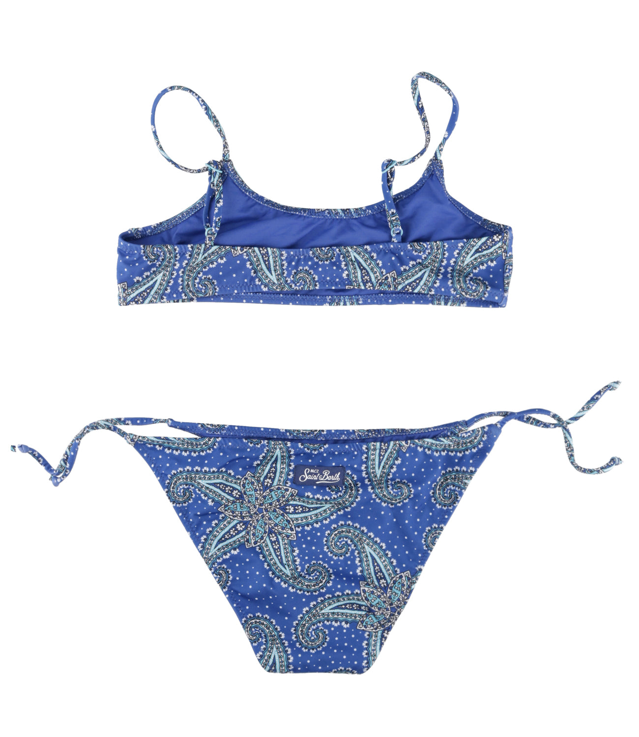 MC2 Saint Barth Kids | Blue and Light Blue Bikini Swimsuit