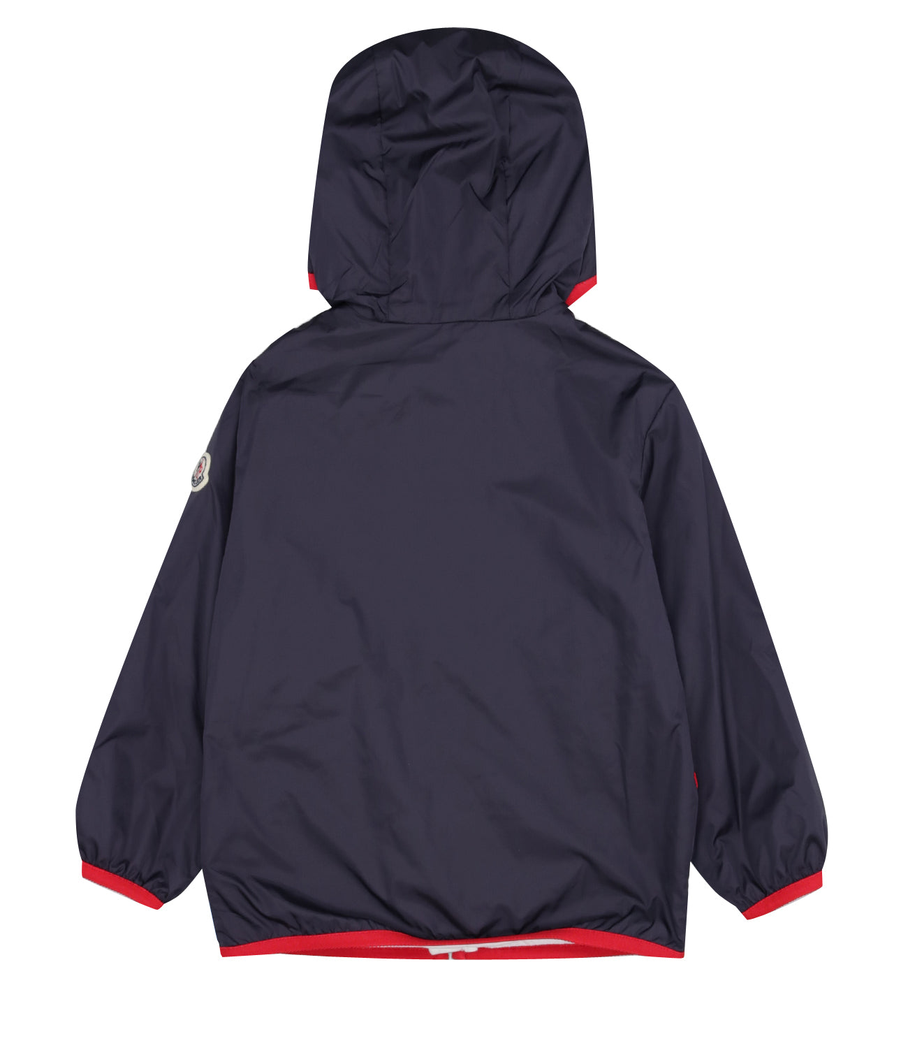 Moncler Junior | Burhow Jacket Navy Blue and Light Blue