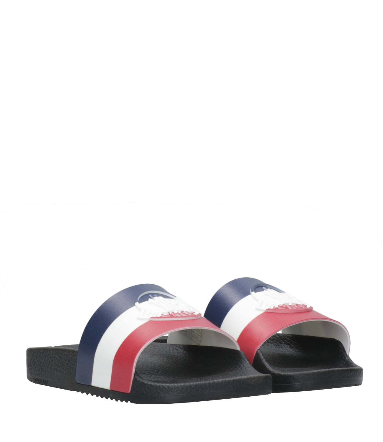 Moncler Junior | Blue, White and Red Slipper