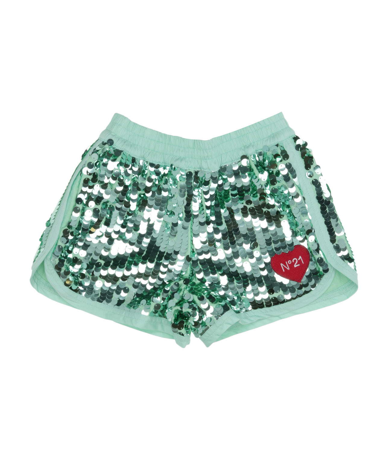 N 21 Kids | Shorts Verde acqua