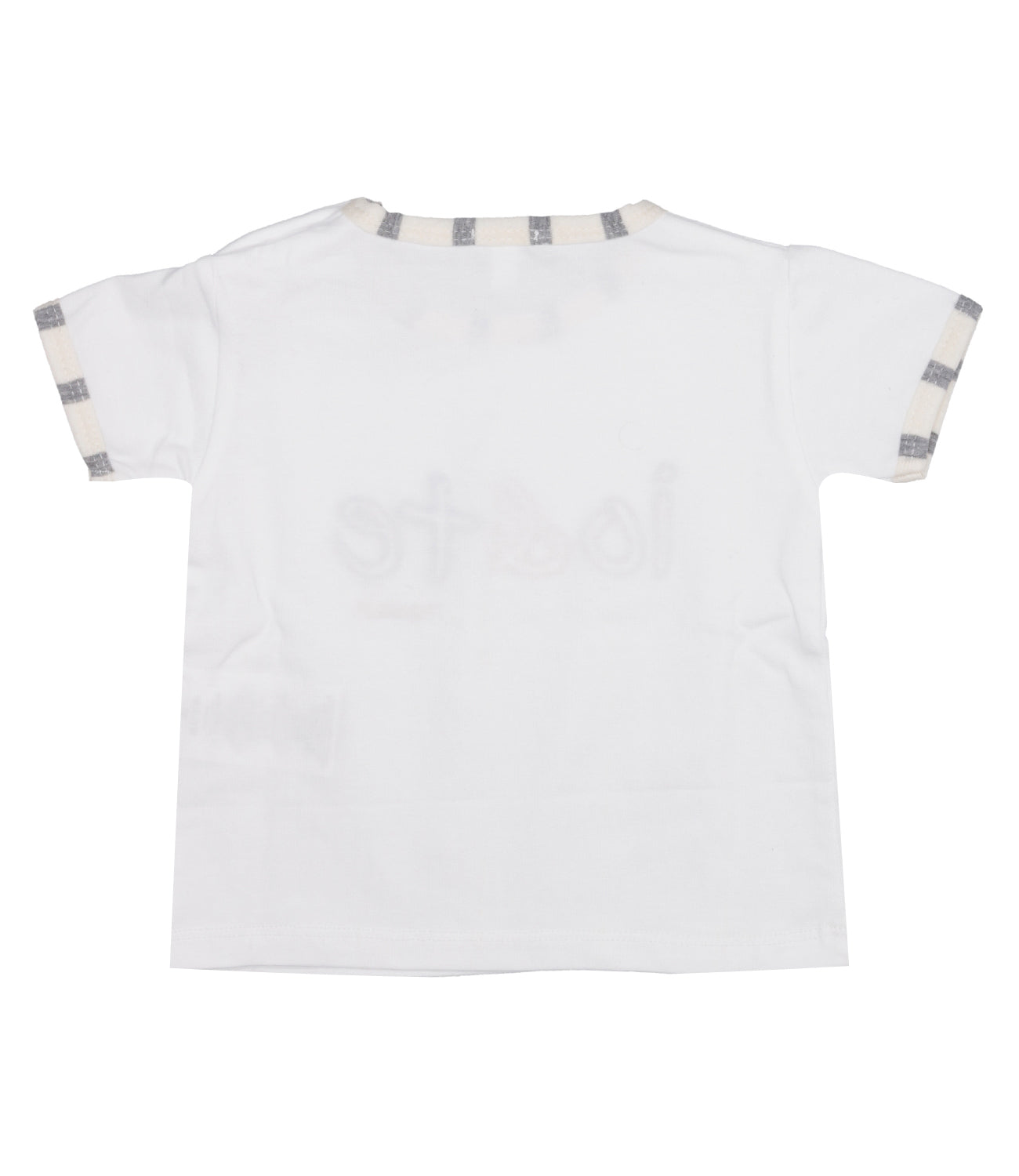 Nanan | T-Shirt Bianco e Grigio