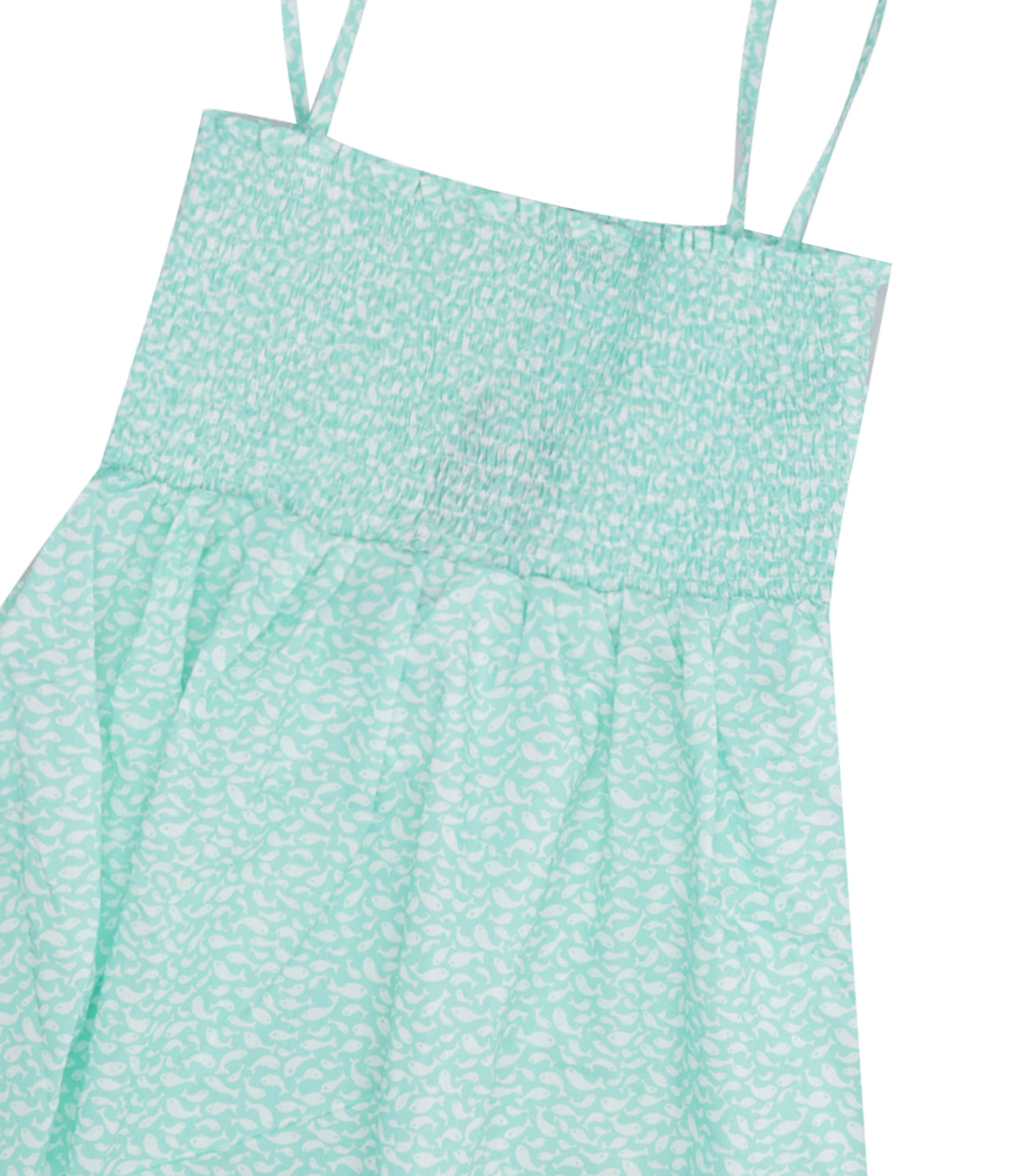 Red Beachwear | Aqua Green Dress