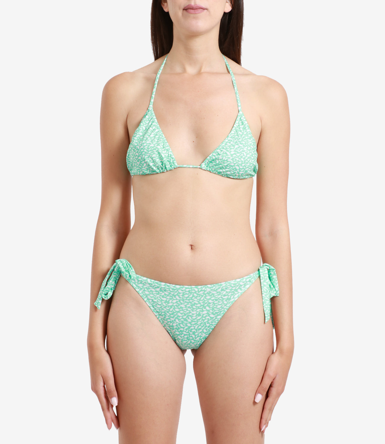 Red Fish Beachwear | Aqua Green Bikini Swimsuit