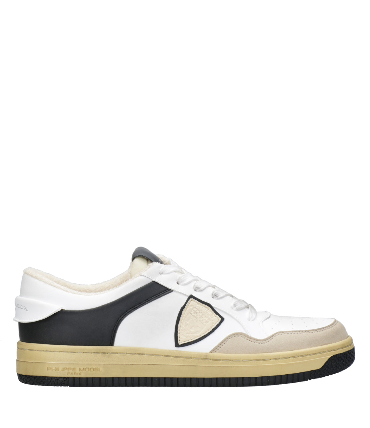 Philippe Model | Sneakers Lyon Low Man Bianco e Nero