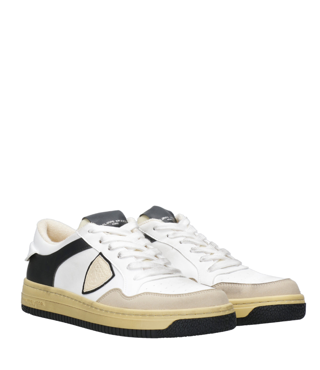 Philippe Model | Sneakers Lyon Low Man Bianco e Nero