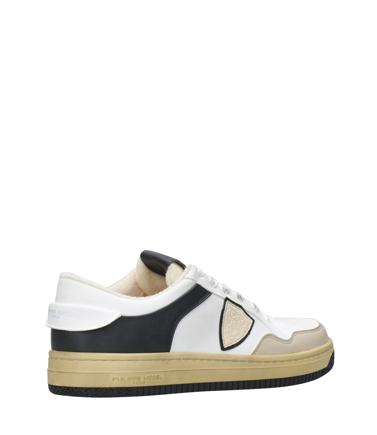 Philippe Model | Sneakers Lyon Low Man Black and White