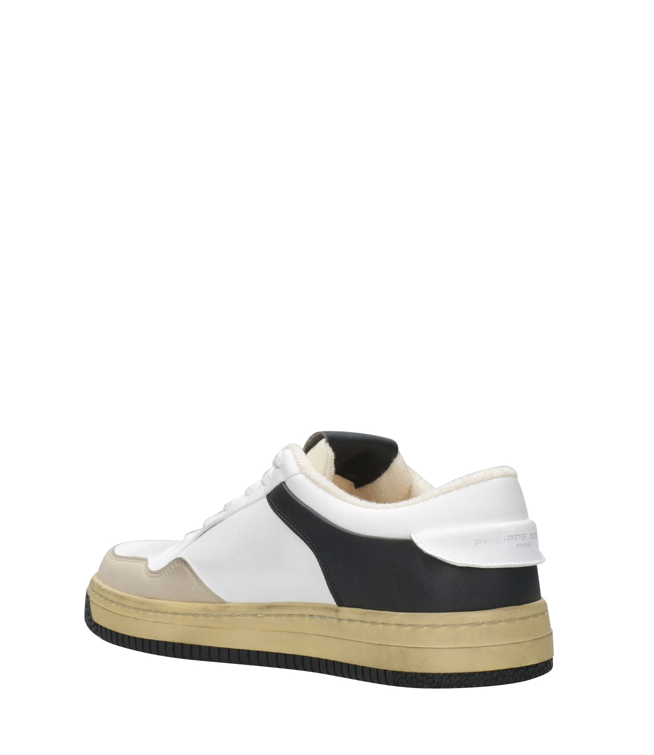 Philippe Model | Sneakers Lyon Low Man Black and White