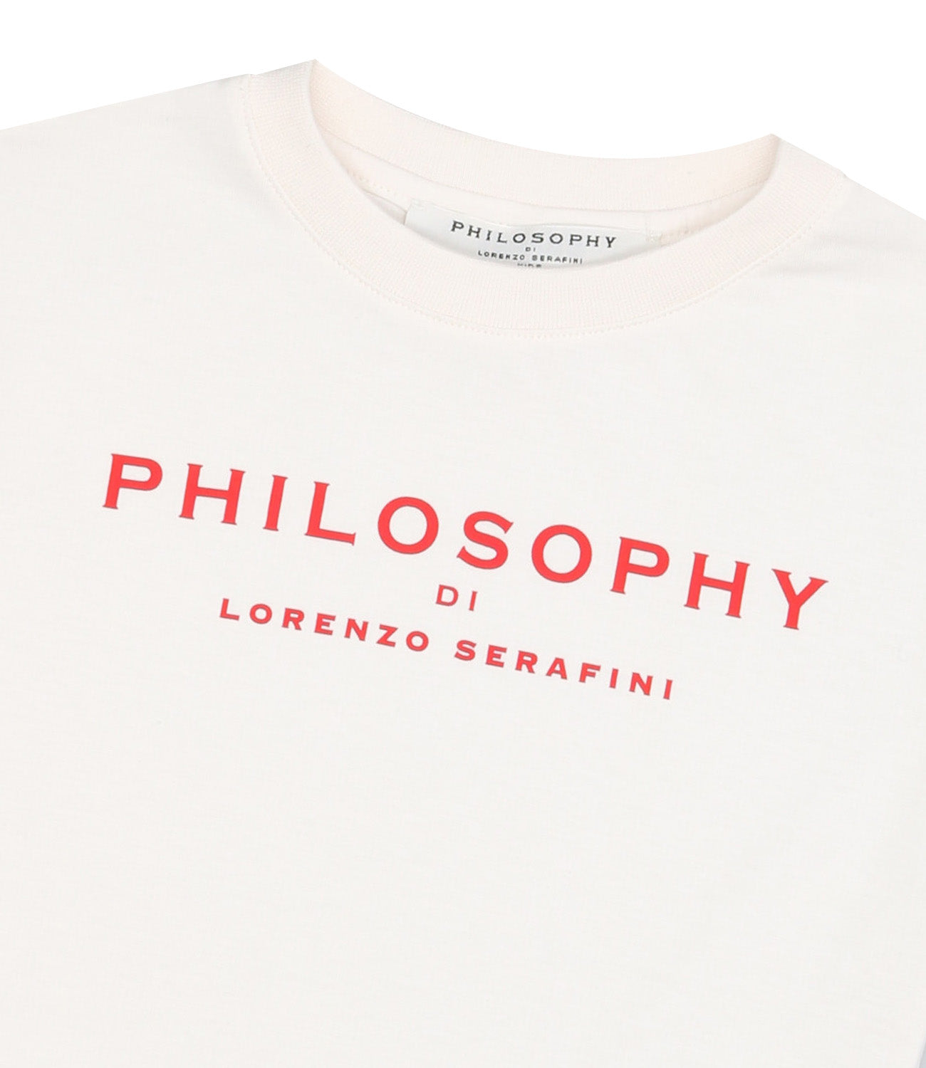 Philosophy di Lorenzo Serafini Kids | T-Shirt Avorio