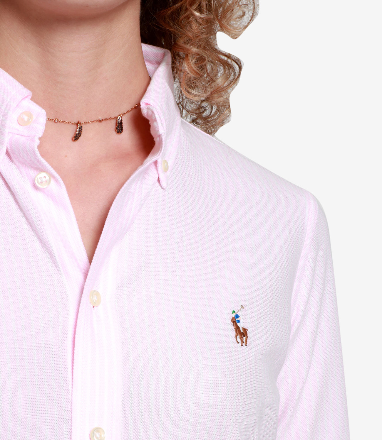 Polo Ralph Lauren | Pink and White Shirt