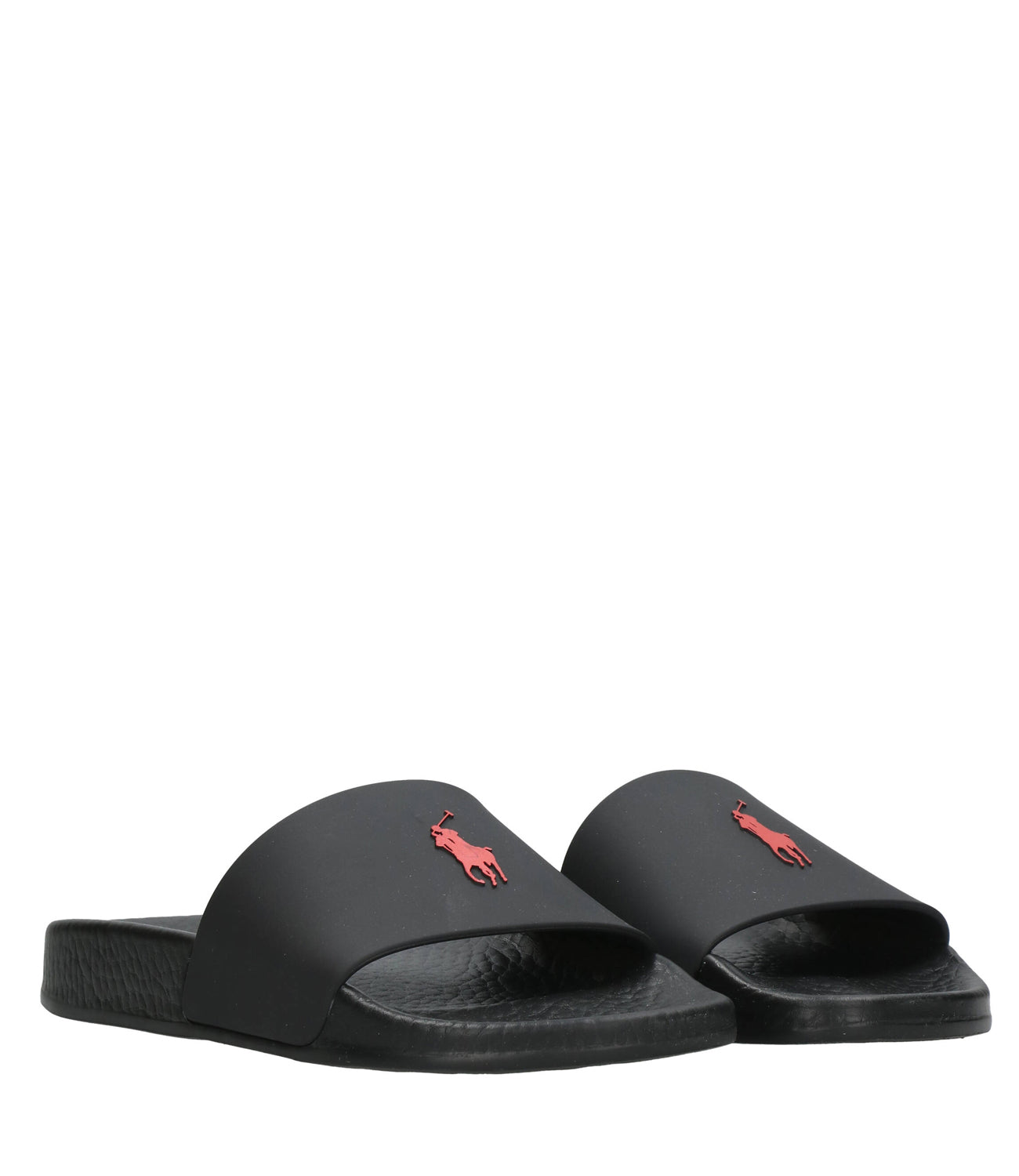 Polo Ralph Lauren | Black and Red Slipper