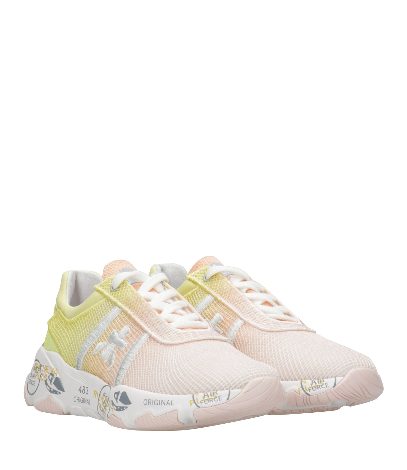 Premiata | Sneakers Buff Giallo e Arancio