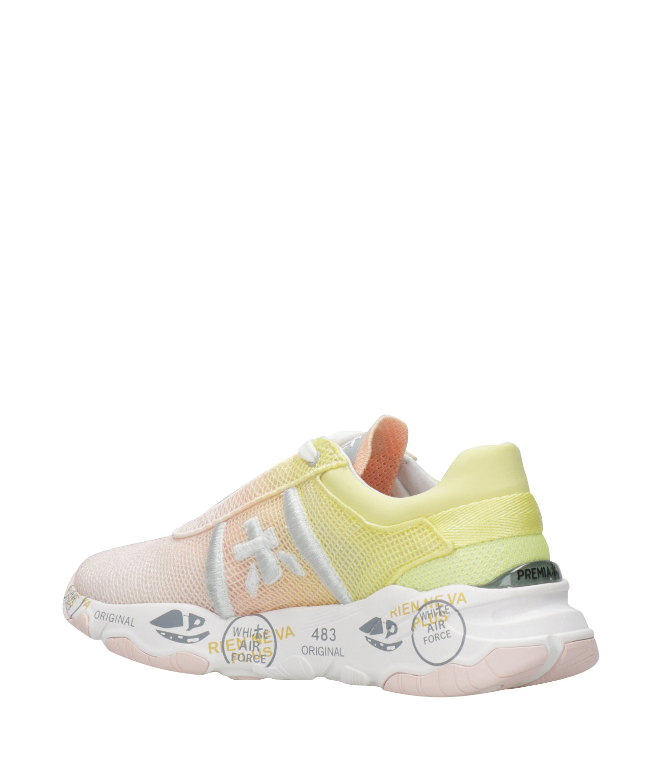 Premiata | Sneakers Buff Giallo e Arancio