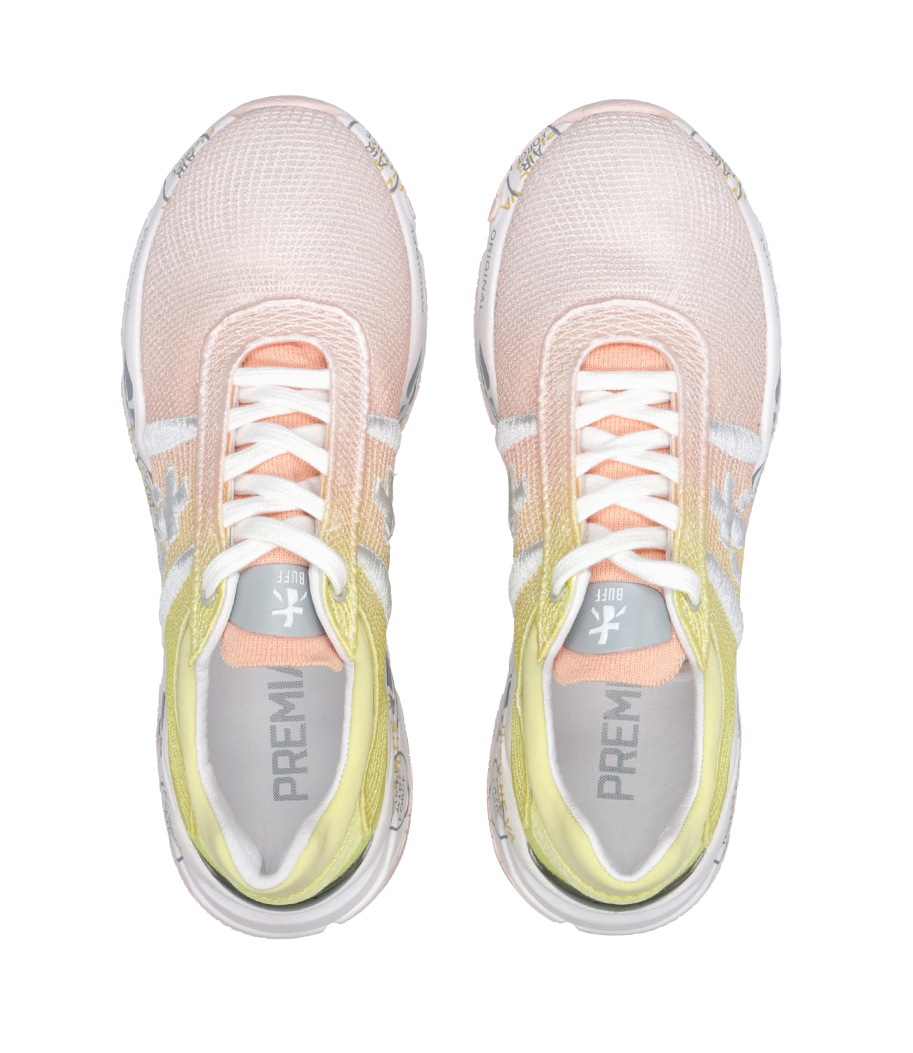 Premiata | Sneakers Buff Giallo e Arancio