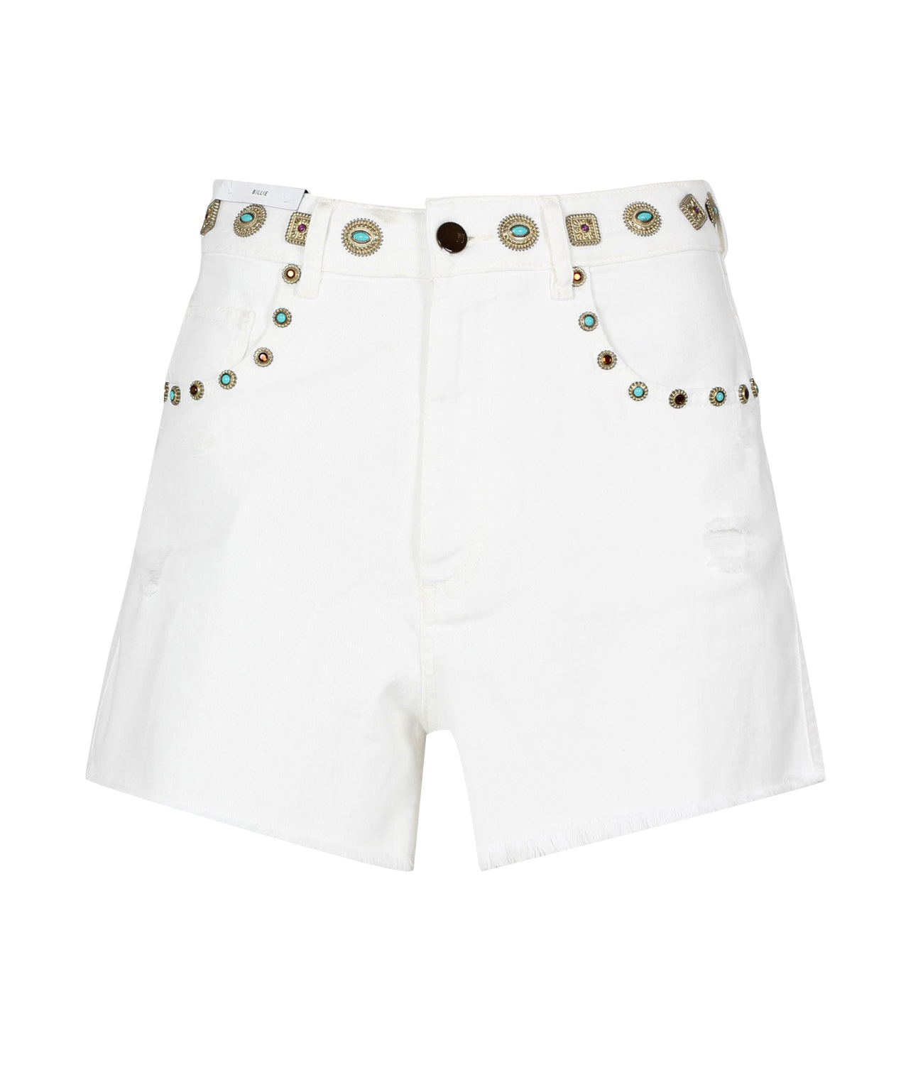 PT Denim | Shorts Bianco