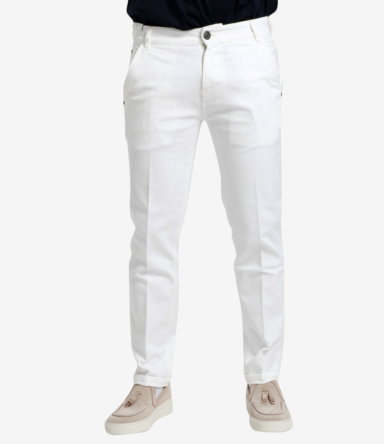 PT Denim | Pantalone Bianco