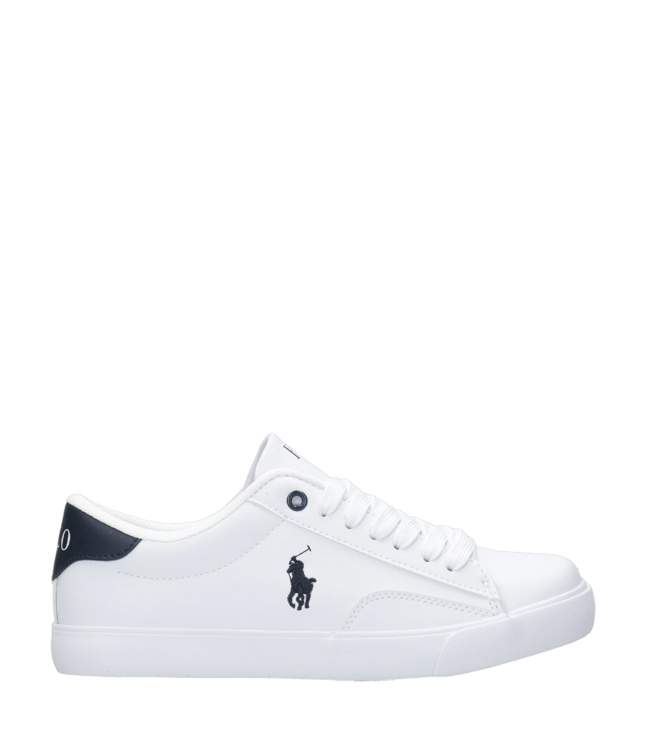 Ralph Lauren Childrenswear | Sneakers Theron V Bianco e Blu Navy