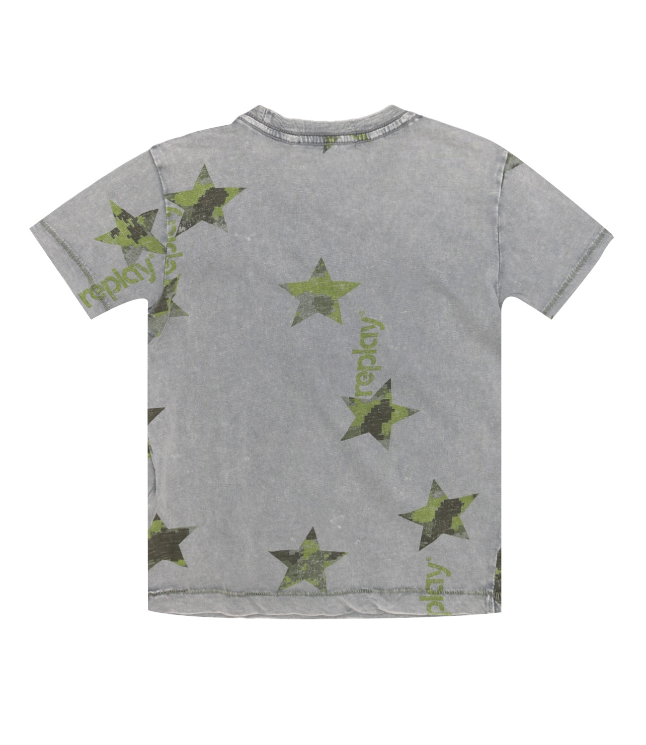 Replay & Sons Junior | T-Shirt Grigio e Verde