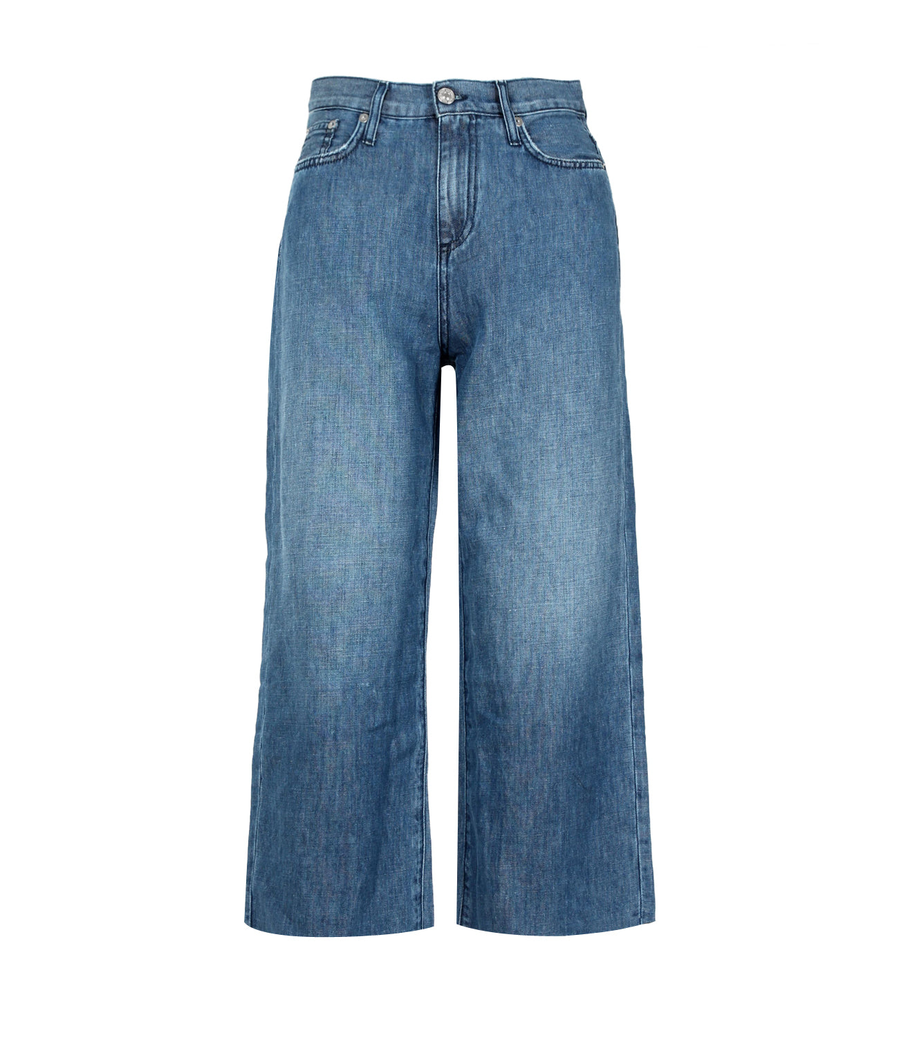 Roy Roger's | Jeans Cropped Denim Medio