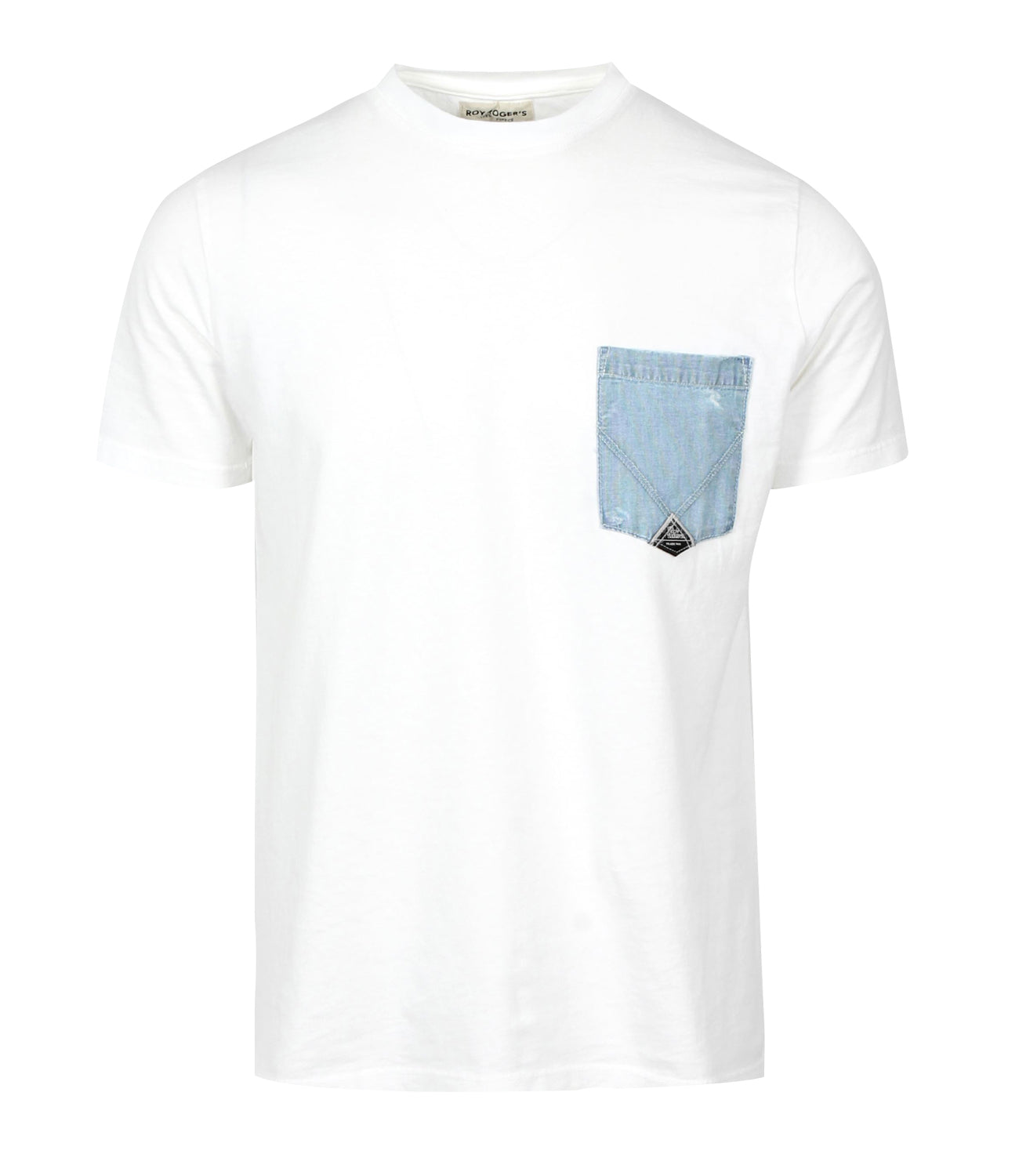 Roy Roger's | T-Shirt Pocket Bianco