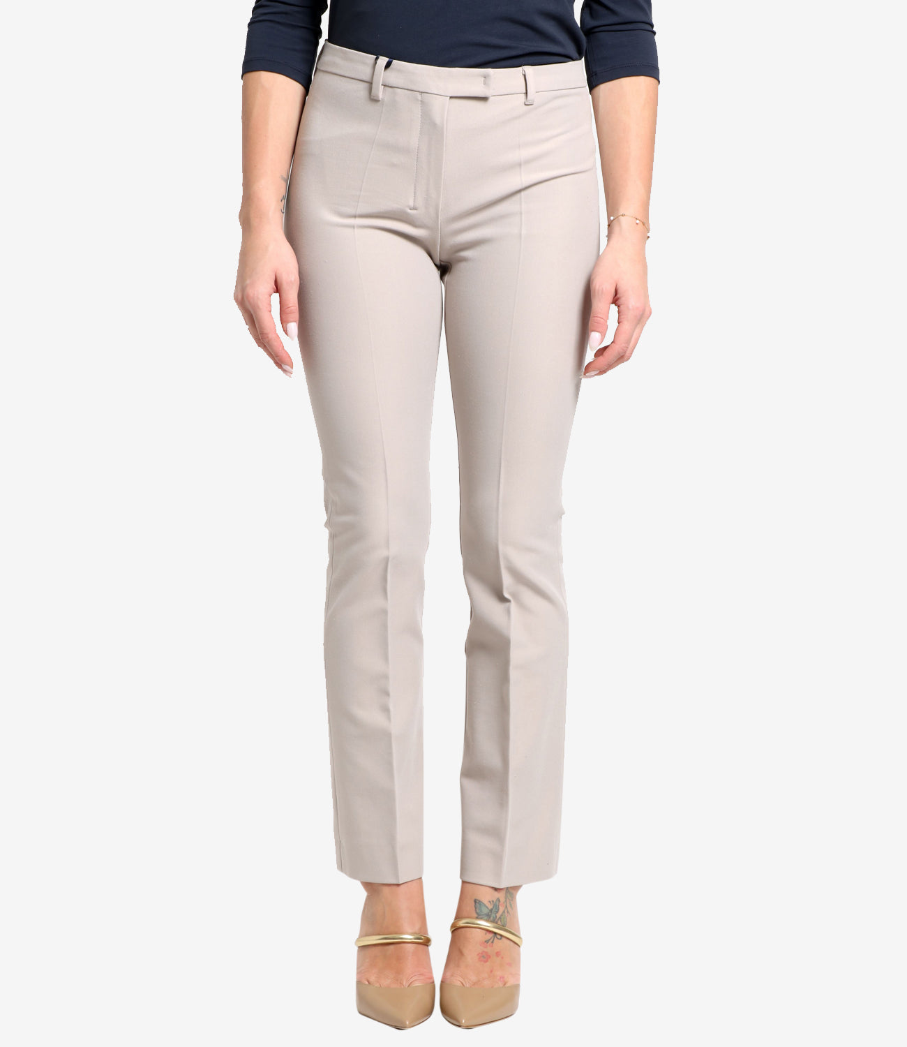 S Max Mara | Pantalone Fatina Beige