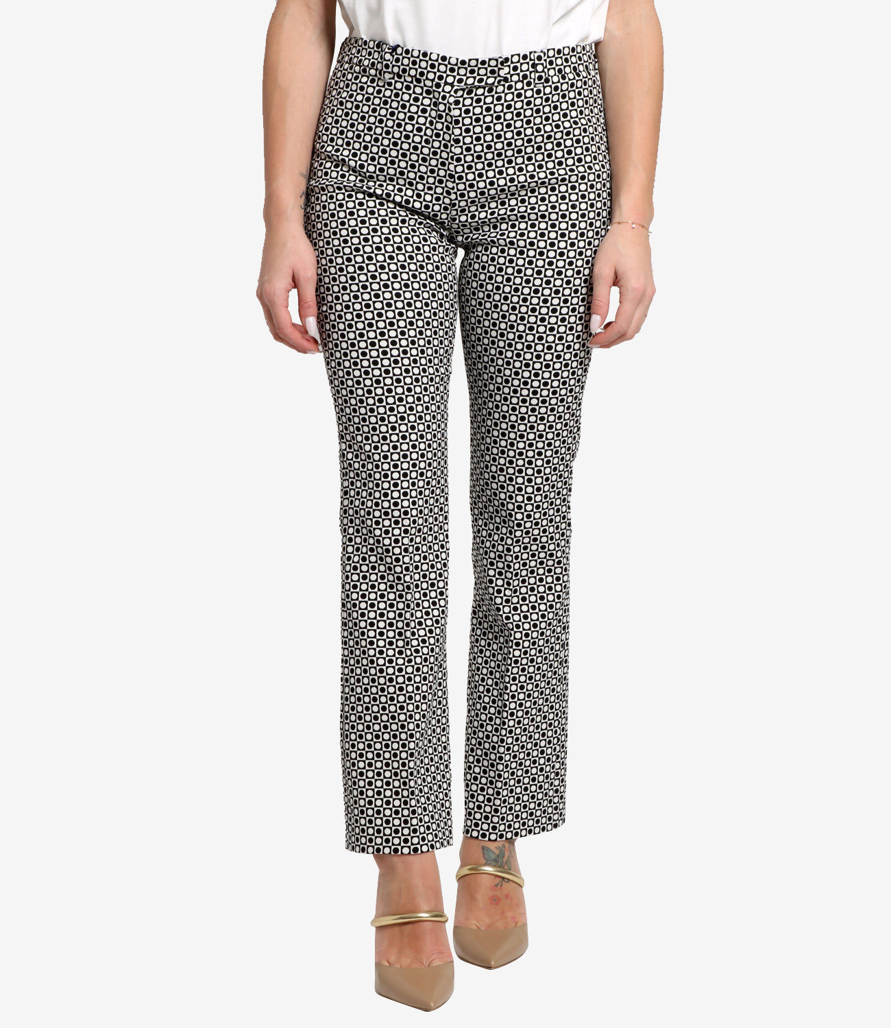 S Max Mara | Belford Black and White Pants