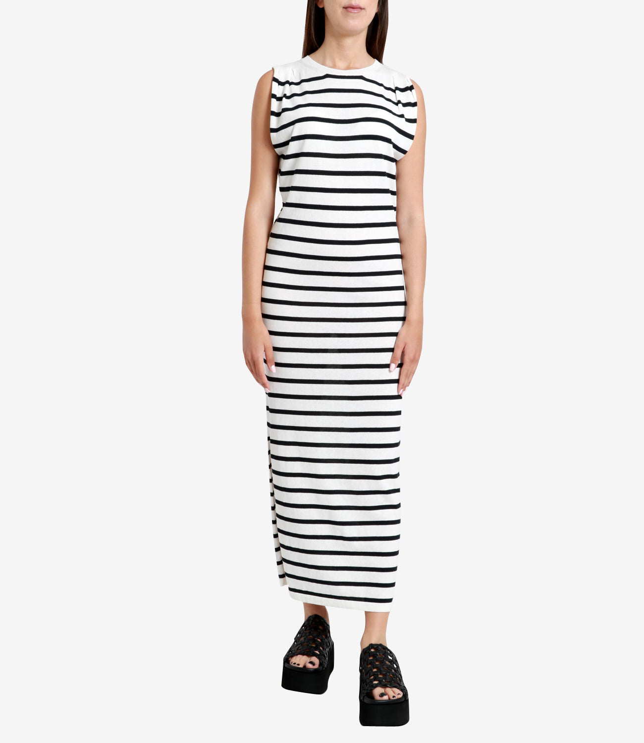 Semicouture | Danielle Black and White Dress