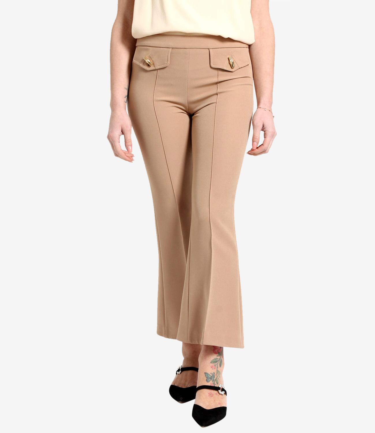 Simona Corsellini | Pantalone Beige