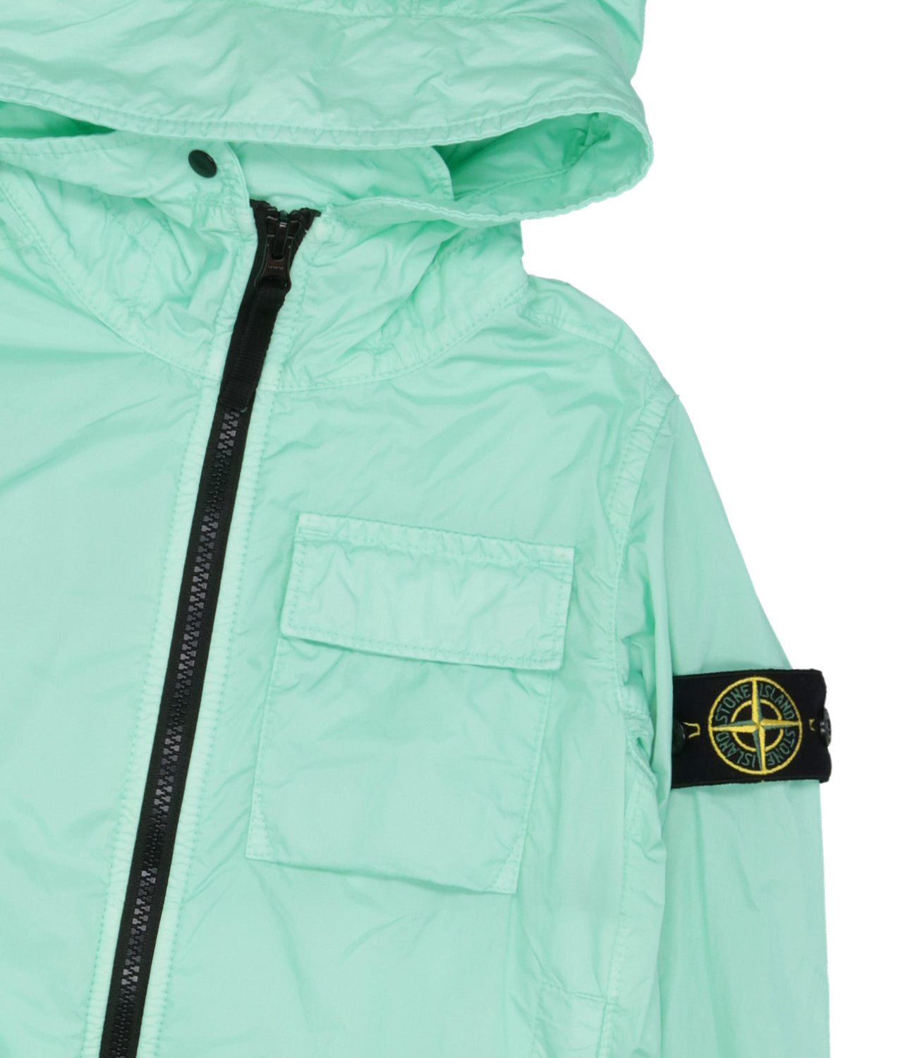 Stone Island Junior | Giubbotto Verde Acqua