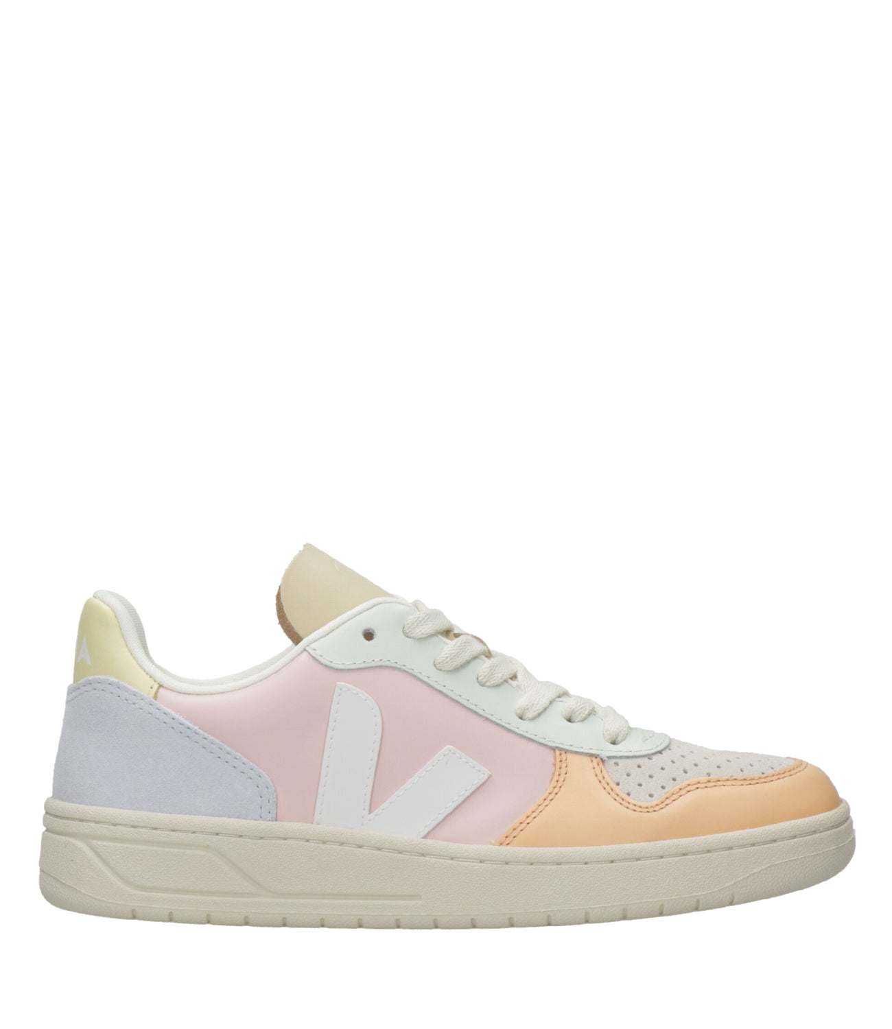 Veja | Sneakers V-10 Rosa e Bianco