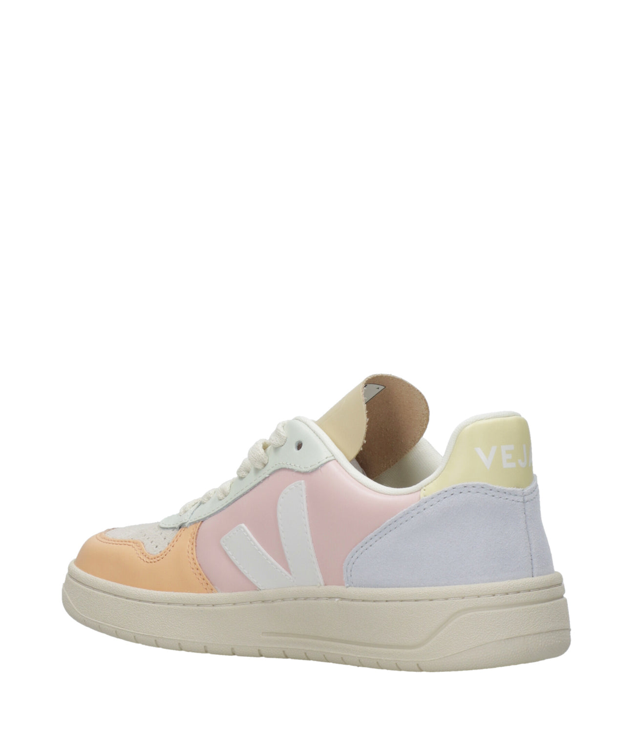 Veja | Sneakers V-10 Rosa e Bianco