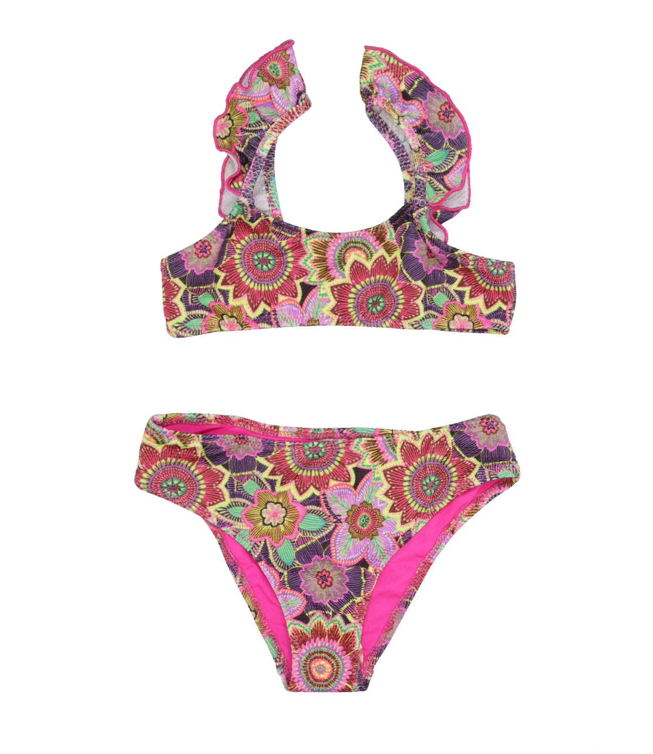 4giveness Kids | Bikini Swimsuit Tropical Bouquet Multicolor