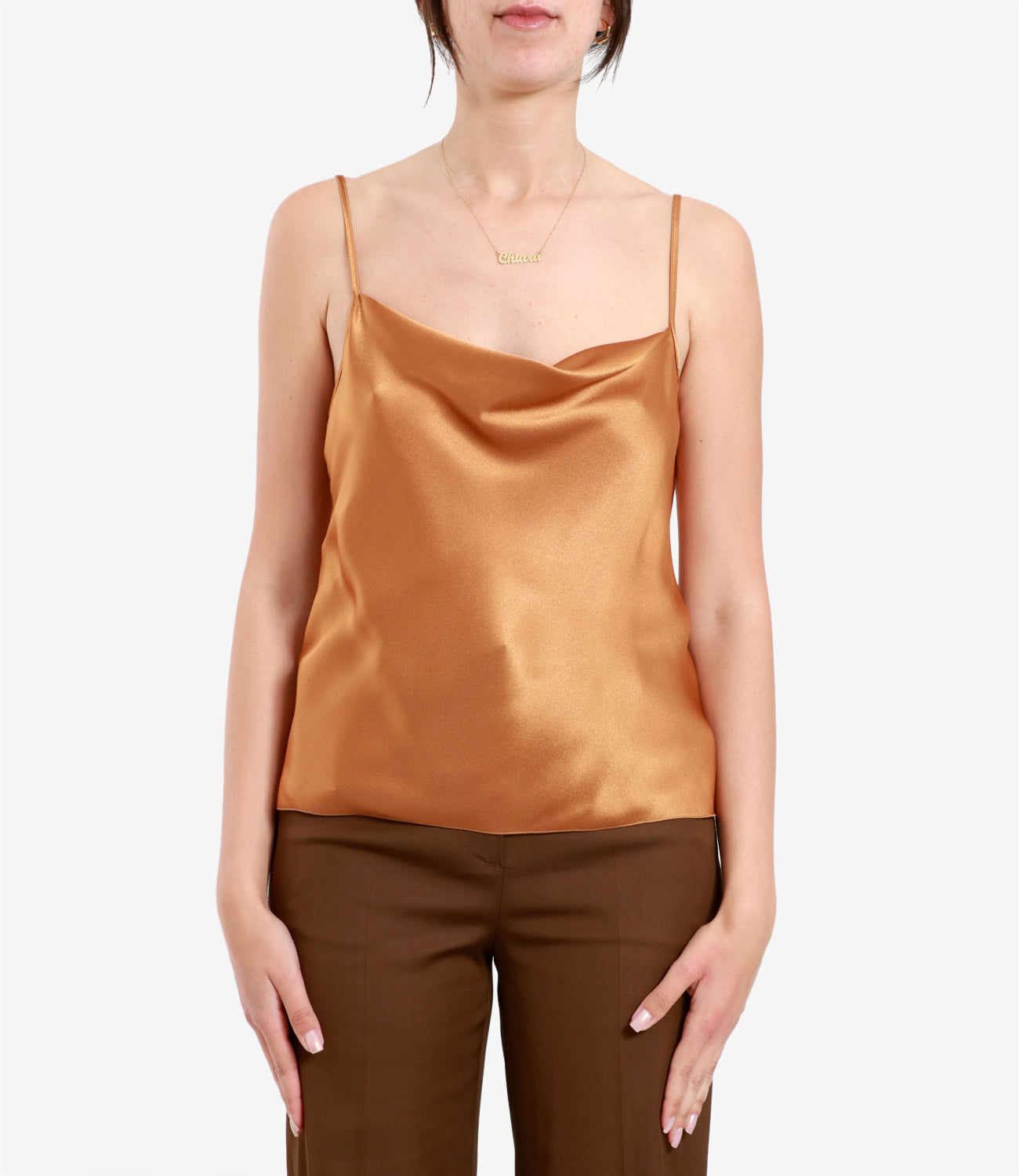 Alberta Ferretti | Bronze Top