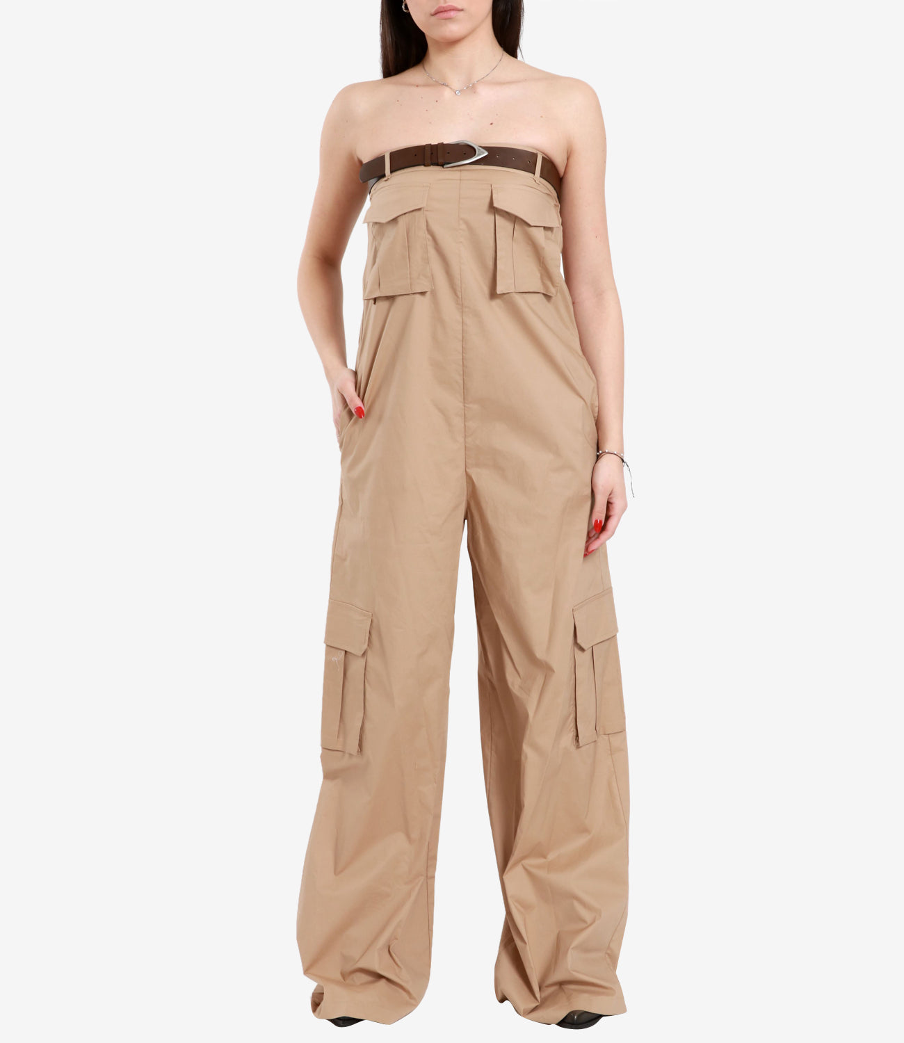 Aniye By | Cory Beige Jumpsuit