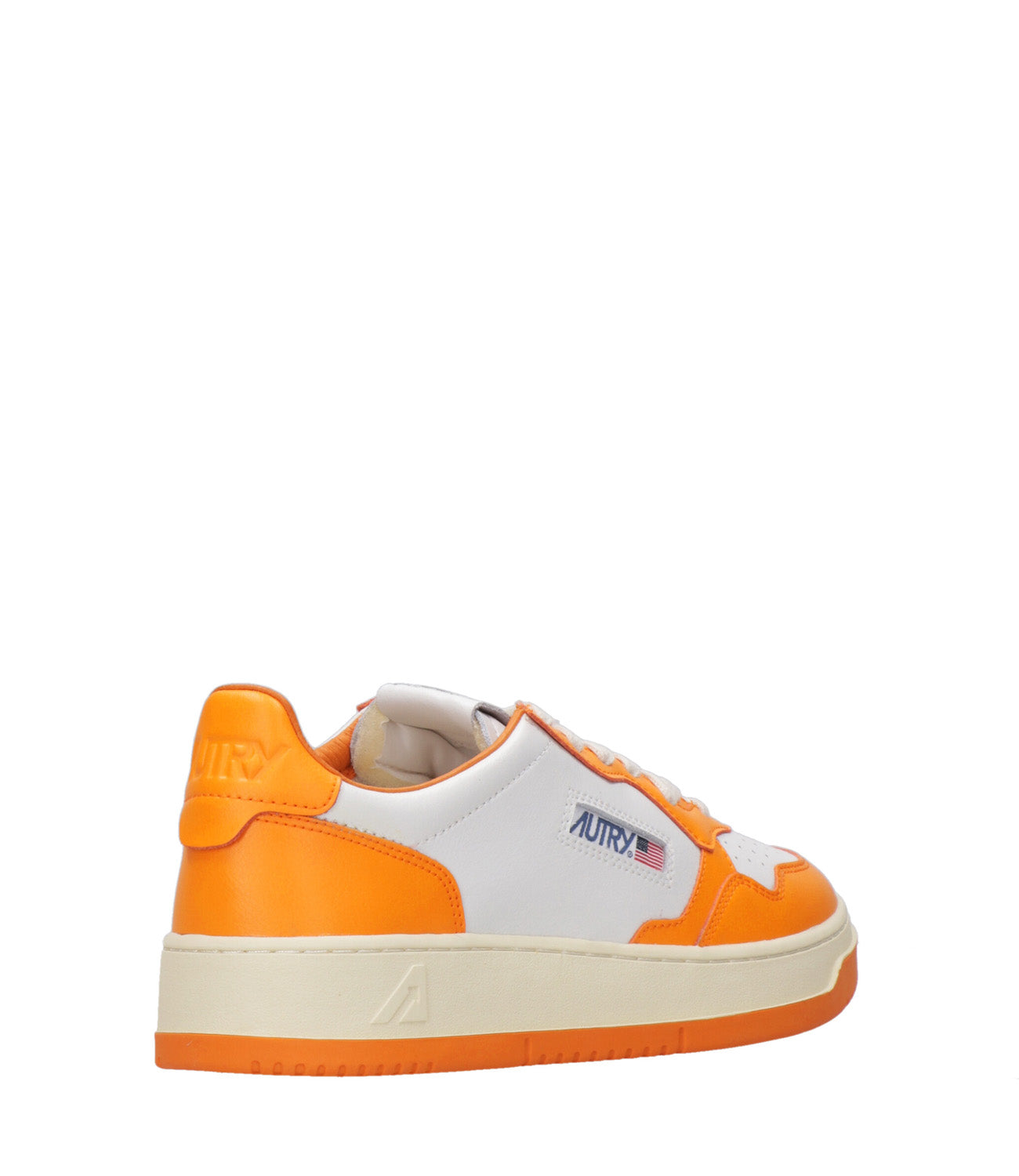 Autry | Sneaker Bianca e Arancio