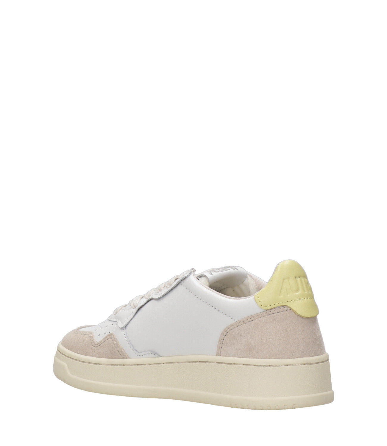 Autry | Sneakers Medalist Low Bianca e Gialla