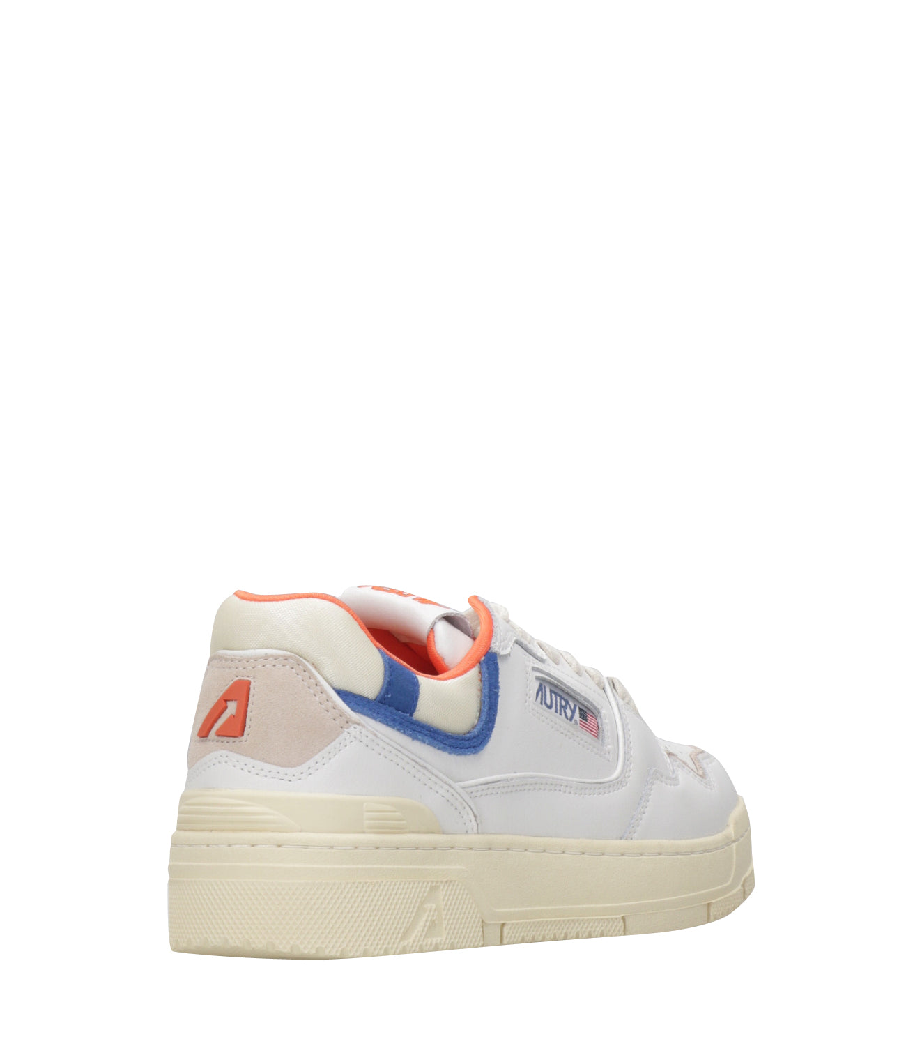 Autry | Sneakers Clc Bianco Arancio e Blu