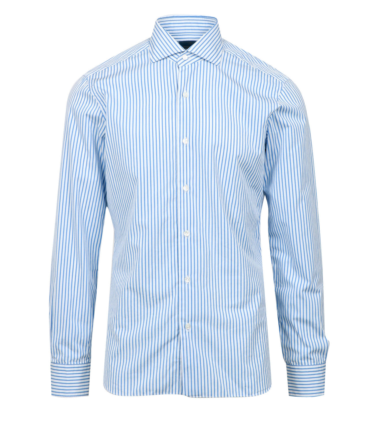 Beard | White and Light Blue Shirt