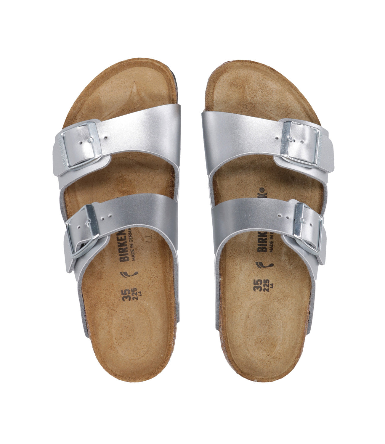 Birkenstok Kids | Sandalo Arizona Argento