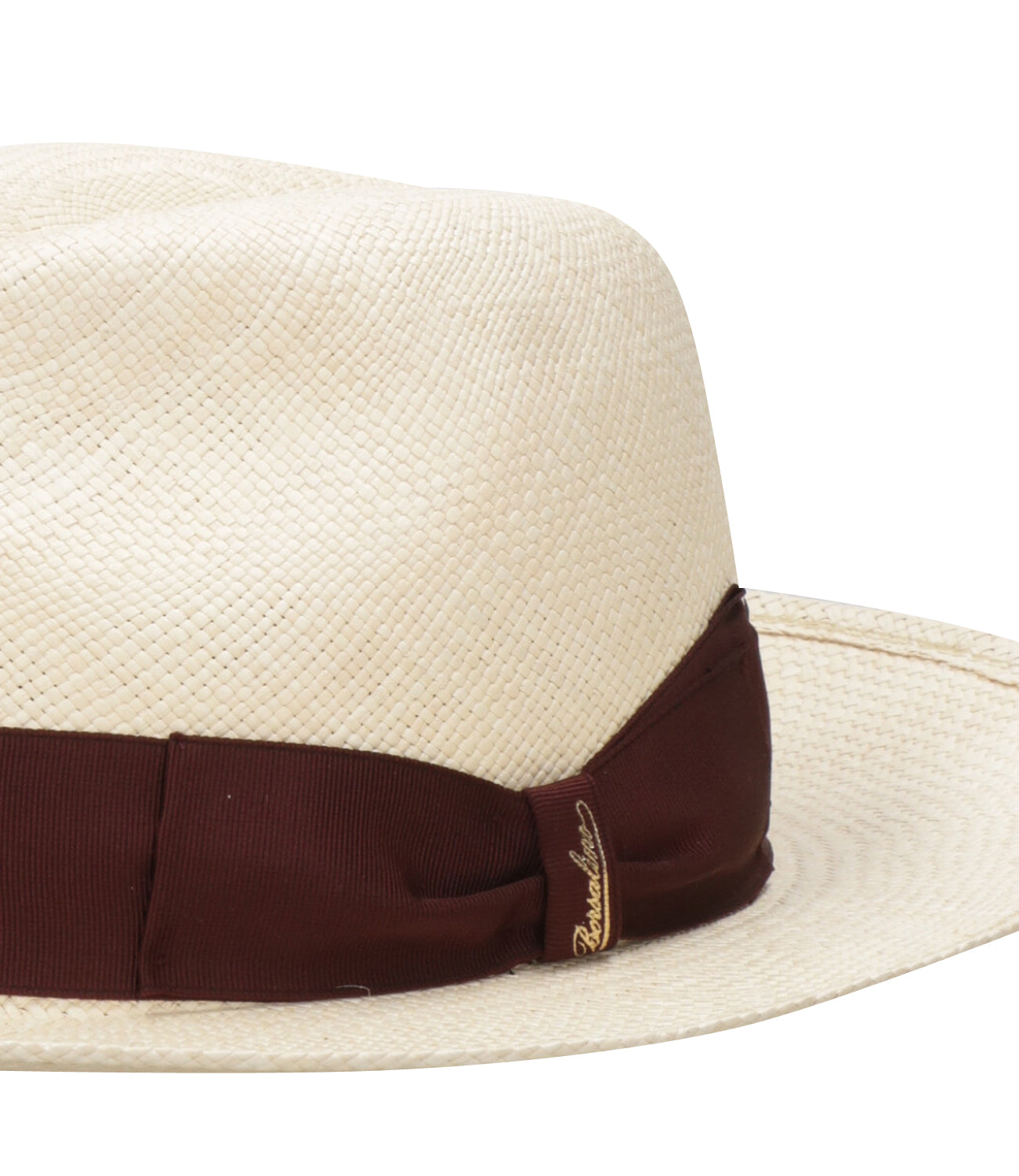 Borsalino | Cappello Panama Paglia e Moro